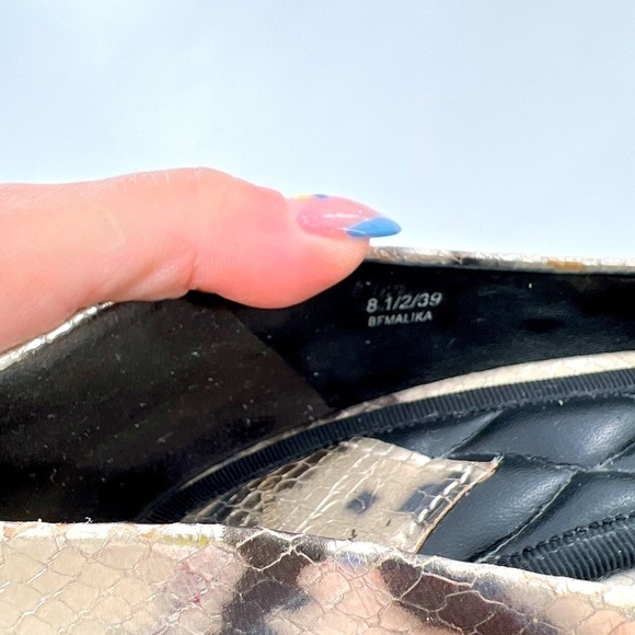 B Brian Atwood Malika Pointed-Toe Snake Print Pump size 8.5 - Picture 8 of 17